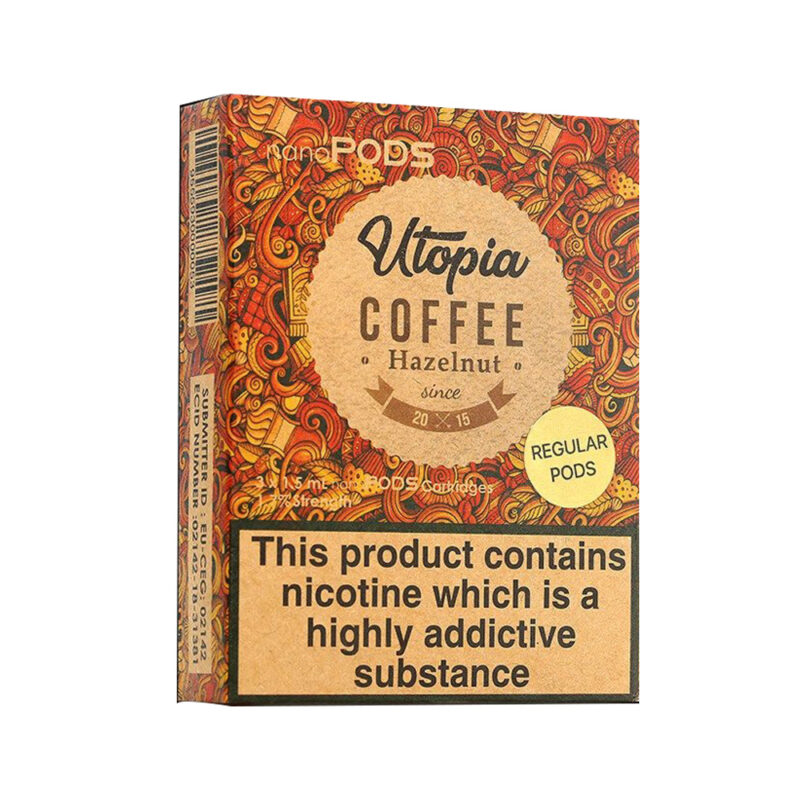 Utopia NanoStix Pods - Coffee Hazelnut 1.7%