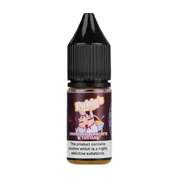 Pablo's Cake Shop Salt - Chocolate Concrete & Custard 10ml