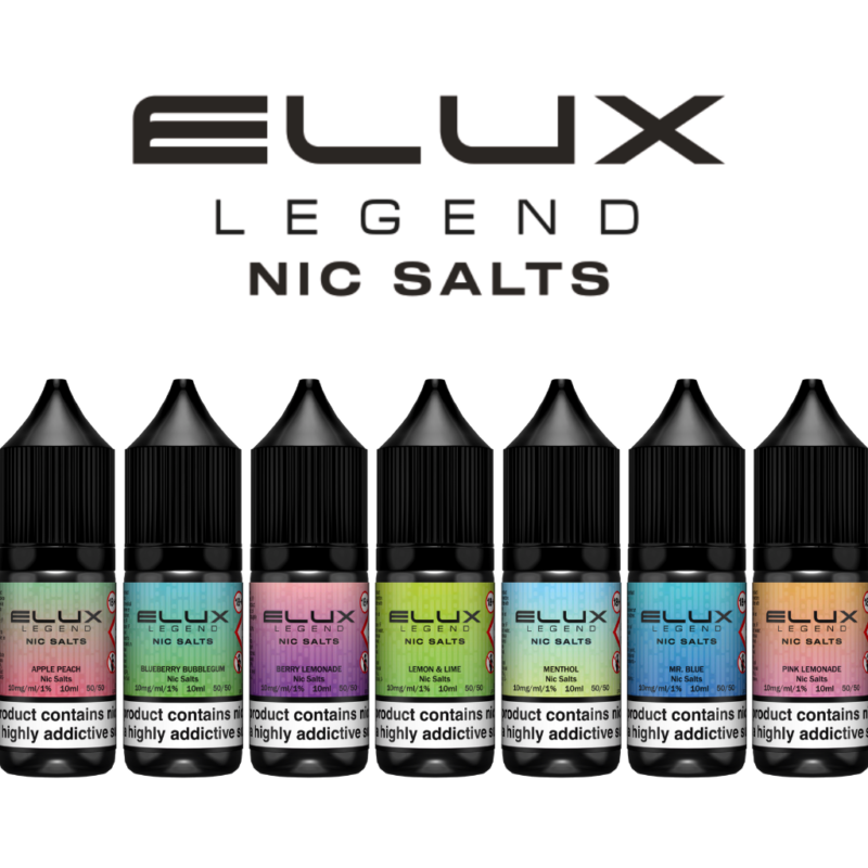 Elux Legend Nic Salts 10ml