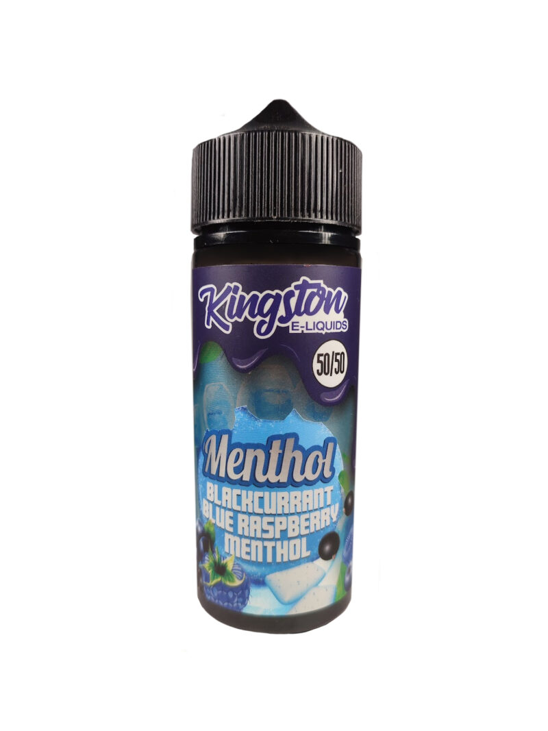 Kingston 50/50 - Blackcurrant Blue Raspberry Menthol 100ml