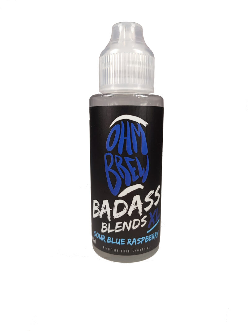 Ohm Brew Badass Blends XL - Sour Blue Raspberry 100ml