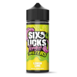 Six Licks Tongue Twisters - Lemon Lime 100ml