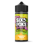 Six Licks Tongue Twisters - Pineapple Peach 100ml