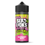 Six Licks Tongue Twisters - Raspberry Apple 100ml