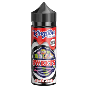 Kingston 50/50 - Black Jack 100ml