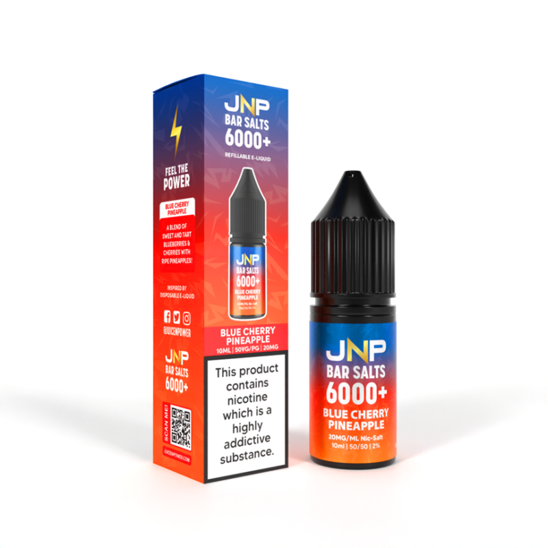 JNP Bar Salts 6000+ - Blue Cherry Pineapple 10ml