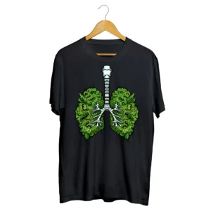 Green Lungs T-shirt Black