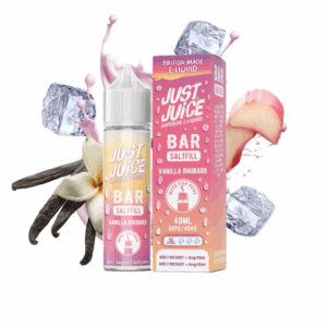 Just Juice Bar 40ml Saltfill - Vanilla Rhubarb