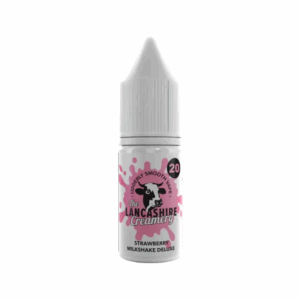 The Lancashire Creamery Salts - Strawberry Milkshake Deluxe 10ml