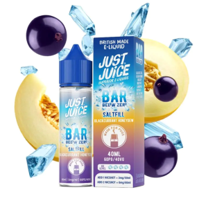 Just Juice Below Zero 40ml Saltfill - Blackcurrant Honeydew
