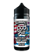 Doozy Seriously Pod Fill 3 - Blue Razz Cherry Gummy 100ml