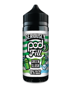 Doozy Seriously Pod Fill 3 - Green Slush 100ml
