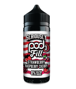 Doozy Seriously Pod Fill 3 - Strawberry Raspberry Cherry 100ml