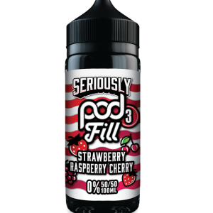 Doozy Seriously Pod Fill 3 - Strawberry Raspberry Cherry 100ml