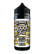 Doozy Seriously Pod Fill 3 - Vanilla Custard 100ml